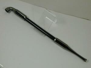 新品 日本製（手造り）煙管 キセル/六角 和幸ブラックニッケル黒