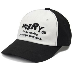 MACK BARRY マクバリー 【CAP(キャップ)】 MCBRY LOGO BALL CAP ブラック MCBRY72355 /l