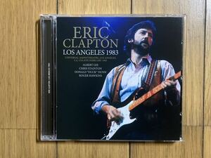 ERIC CLAPTON エリッククラプトン / LOS ANGELES 1983 2CD