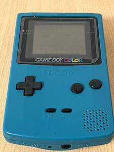 GAMEBOY COLOR ニンテンドー CGB-001 青 Junk