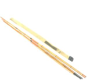 釣道具 竹竿 8ピース 釣り竿 和竿 釣り具 在銘品 ケース付き 全長3m26cm FEM512