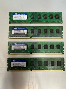 DDR3　4GB　PC3-12800　ｘ4