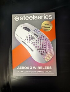 SteelSeries Aerox 3 Wireless スティールシリーズ 無線 ゲーミングマウス