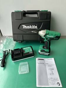 ■超綺麗マキタmakita★M695D★インパクトドライバ 充電式インパクトドライバ ケース 充電器 バッテリー1個14.4V 説明書ケース付きセット