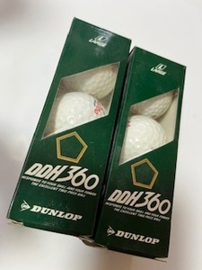 ゴルフボール/DDH360/6個（3個×2）/ダンロップ/未使用品