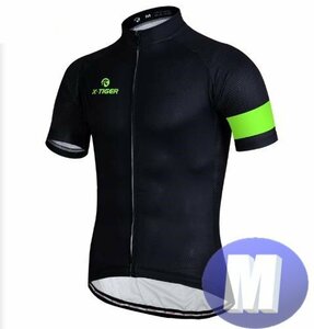 x-tiger サイクリングウェア 半袖 Mサイズ 自転車 ウェア サイクルジャージ 吸汗速乾防寒 新品 インポート品【n600-19】