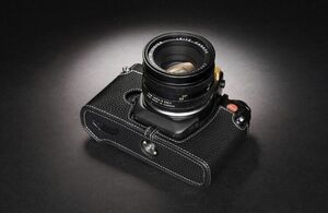 新品 本革カメラケース LEICA ライカ R7用 ブラック