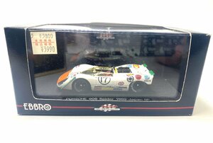 14△EBBRO エブロ PORSCHE 908 Spider 1969 Japan GP 1/43 WHITE 白 17号車