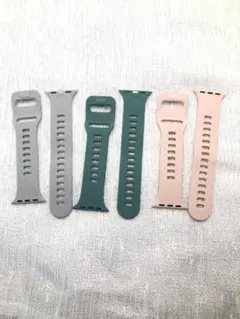 大特価⭐コンパチブル Apple Watch バンド 通気性 防汗 シリコン製