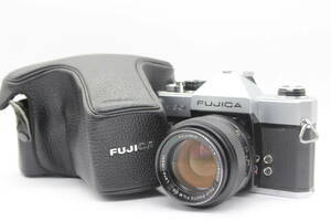 【返品保証】 フジカ FUJICA ST801 EBC Fujinon 50mm F1.4 M42マウント ケース付き ボディレンズセット s8912