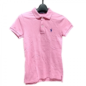 ラルフローレン RalphLauren 半袖ポロシャツ サイズS - ピンク レディース トップス