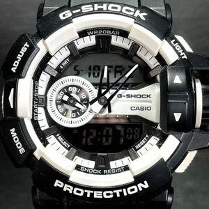 CASIO カシオ G-SHOCK ジーショック ハイパーカラーズ GA-400-1A 腕時計 アナデジ 多機能 ストップウォッチ 新品電池交換済み 動作確認済み