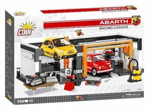 COBI ブロック ☆ Fiat Abarth シリーズ 1/35サイズ 自動車 ☆ フィアット アバルト レーシング ガレージ セット ☆ 新品・EU製