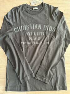 Dior ディオールオム 長袖Tシャツ 人気のアトリエシリーズ　サイズXS 新品未使用
