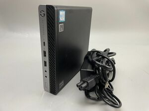 ★1円スタート★第6世代★HP EliteDesk 800 G3 Core i5 6500T 8GB 500GB★現状引き渡し★OS無★BIOS起動までの動作確認★AC付★