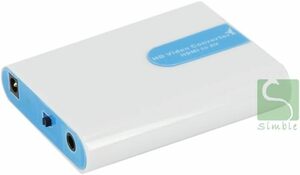 Lenkeng LKV381 Mini HDMI - AV ミニ アダプター HDMIから コンポジット への変換器　(0295-00)