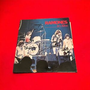 Ramonesラモーンズ Joey Ramoneジョーイ・ラモーン Johnny Ramoneジョニー・ラモ... 直筆サイン入り LP レコード 送料無料