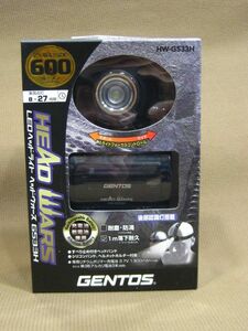 Ｍ1-576◆即決 未開封 箱難あり GENTOS LED ヘッドライト ヘッドウォーズ G533H