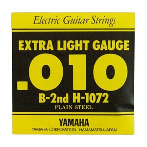 ヤマハ YAMAHA H1072 エレキギター用 バラ弦 2弦×6本