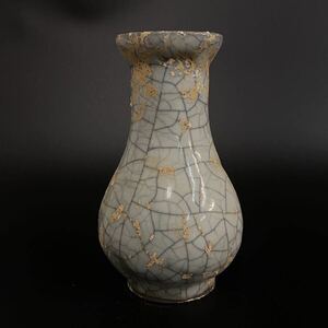 中国 宋 古玩 磁器 花瓶 官窯 白磁 骨董品 中国美術 高さ18cm