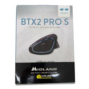 【美品】MIDLAND ミッドランド BTX2 PRO S Bluetooth インカム　２個セット　※本体動作確認済み　 8001-80