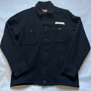 テンダーロイン　ウール　T-WOOL CPO JKT ジャケット　L 黒　ワッペン