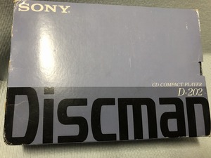 SONY Discman ディスクマン CDウォークマン D-202 動作 現状品　箱説　一式付