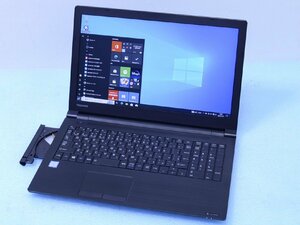 B75/M Core i7 メモリ16GB SSD256GB Office IPS/FHD DVD-RW Win10/Win11 dynabook 15インチ ノートパソコン PC 管理J06