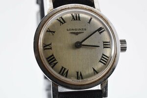 ロンジン ラウンド 手巻き レディース 腕時計 LONGINES