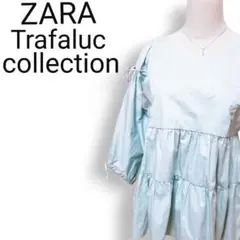 ザラ トラファルック コレクション 綿100% ティアード チュニックブラウス