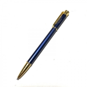 ミキモト mikimoto ボールペン - 金属素材×パール ネイビー×ゴールド パール/インクなし ペン