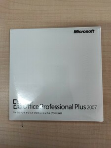 ◎（E0022）Microsoft Office Professional Plus 2007 新品 未開封