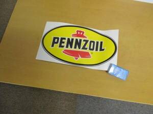 PENNZOIL ペンズオイル ビンテージ看板 455x260 (1164)