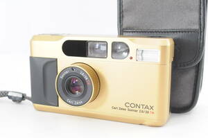 ★超美品★ CONTAX コンタックス T2 チタンゴールド DATABACK 付属品付★清潔感溢れる綺麗な外観! カビ・クモリなし! 細かく動作確認済!