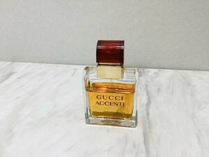 A1204 GUCCI グッチ ACCENTI アチェンティ EAU DE TOILETTE オードトワレ 残量8〜7割