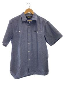 BLUCO◆7分袖シャツ/XL/コットン/BLU