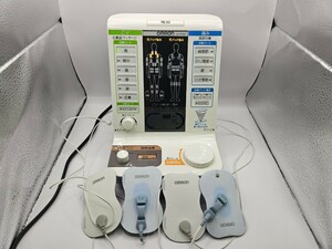 管理番号M4 オムロン OMRON 電気治療器 HV-F9520 温熱組合せ 家庭用医療機器 温熱 低周波治療器 患部集中パッド 使用回数わずか 美品 