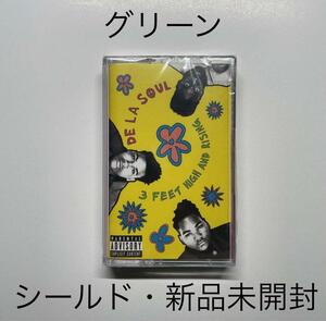 新品 TAPE / DE LA SOUL / 3 FEET HIGH AND RISING / グリーン / prince paul a tribe called quest jungle brothers