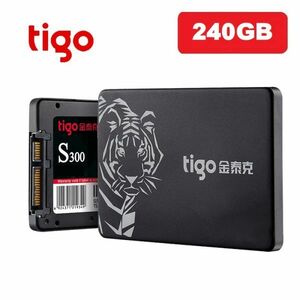 ■新品!!国内対応&90日保証■ 【2019最新型】 tigo SSD 240GB SATA3/6.0Gbps 2.5インチ 3D 高速 NAND TLC 内蔵型 S300 PC ノートPC DE011