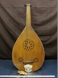 L5503 リュート lute 弦楽器 楽器 木製 ジャンク品