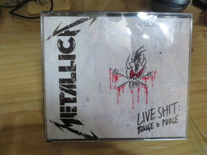 METALLICA LIVE SHIT:BINGE & PURGE　MEXICO CITY３枚組CD 1993年のライヴアルバム