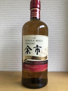 新品♪ニッカ ウイスキー 余市 アップルブランデーウッドフィニッシュ 限定品 47% 700ml mercismith2 NIKKA