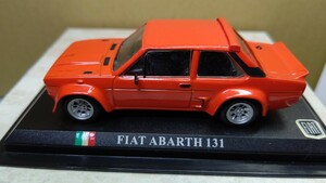 スケール 1/43 FIAT ABARTH 131 ！ イタリア 世界の名車コレクション！ デル プラド カーコレクション！ 