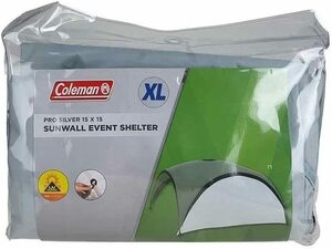 Coleman Event Shelter Pro XL 4.5 x 4.5 m（15 x 15フィート）のサイドパネルGazeboサイドパネル高サンプロテクション50+、防水グリーン