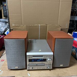 あ-4050）ONKYO オンキョー DVD/MD システムコンポ / スピーカー【FR-X7DV/D-SX7A】