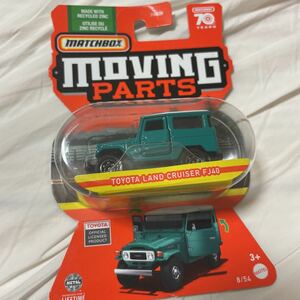 マッチボックス トヨタ ランドクルーザー FJ40 TOYOTA LAND CRUISER MOVING PARTS ホットウィールマテルトミカサイズ