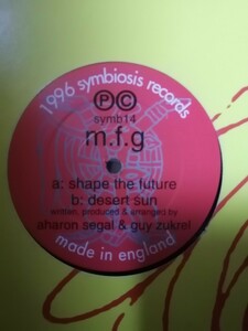 90s ゴアトランス 12 M.F.G Shape The Future Desert Sun Symbiosis Records