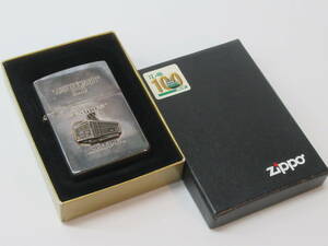 D40〇江ノ電100周年記念 ZIPPO 2002年製 メタル貼り No.0493 元箱付き ジッポー オイルライター 喫煙具