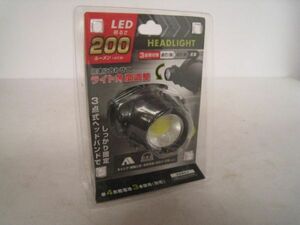 ヘッドライト KSLT-003B-MM メーカー：ライソン　LEDライト　未使用品　キャンプ/22N3.21-8