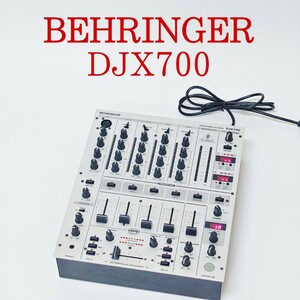 【動作品】BEHRINGER PRO MIXER DJX700 DJミキサー 5ch 5チャンネル ベリンガー